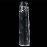 Clear Penis Extender Sleeve Plus One Inch SLEEVES